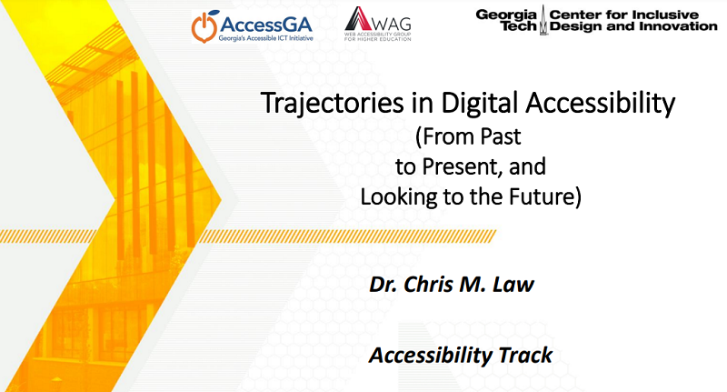 Trajectories in Digital Accessibility Webinar Thumbnail