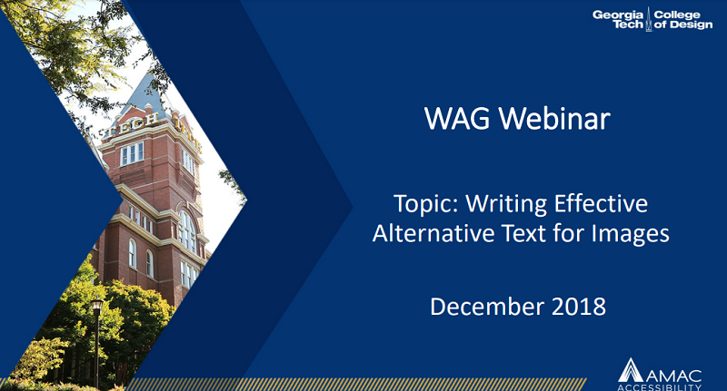 Writing Effective Alt Text for Images Webinar Thumbnail