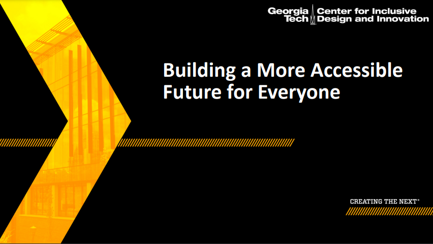 Building a More Accessible Future for Everyone