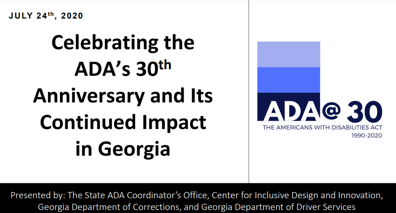 Celebrating the ADA's 30th Anniversary Webinar